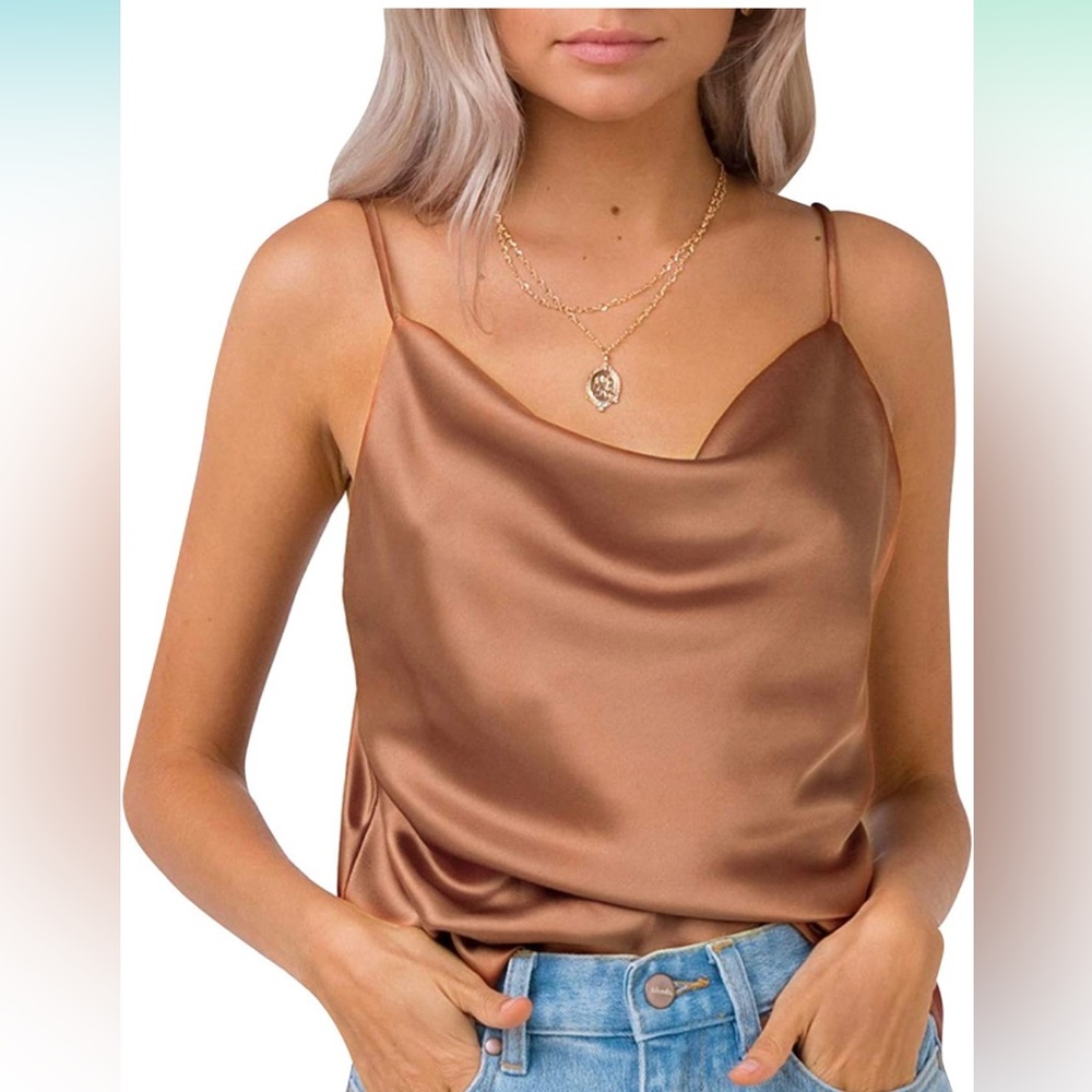 Satin Tank Top